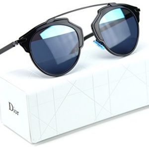 Christian Dior So Real Sunglasses Black+Blue